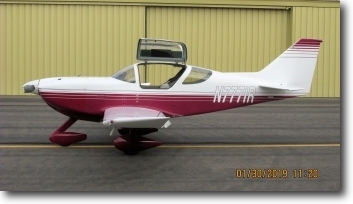 Pilot side view of Glasair II FT